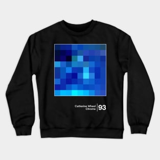 Catherine Wheel / Minimal Style Graphic Artwork Crewneck Sweatshirt